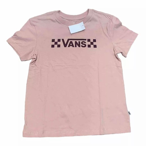 Vans Drop V Check Short Sleeve Tee T-Shirt - Picture 1 of 6